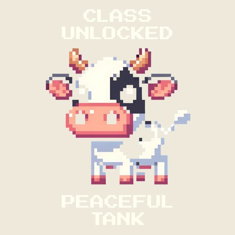 Classe : Char d’assaut paisible | Humour de vache