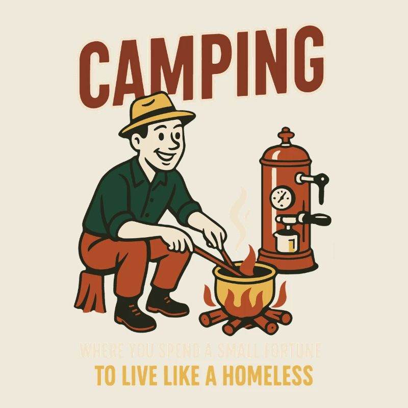 Camping où vous dépensez une petite fortune