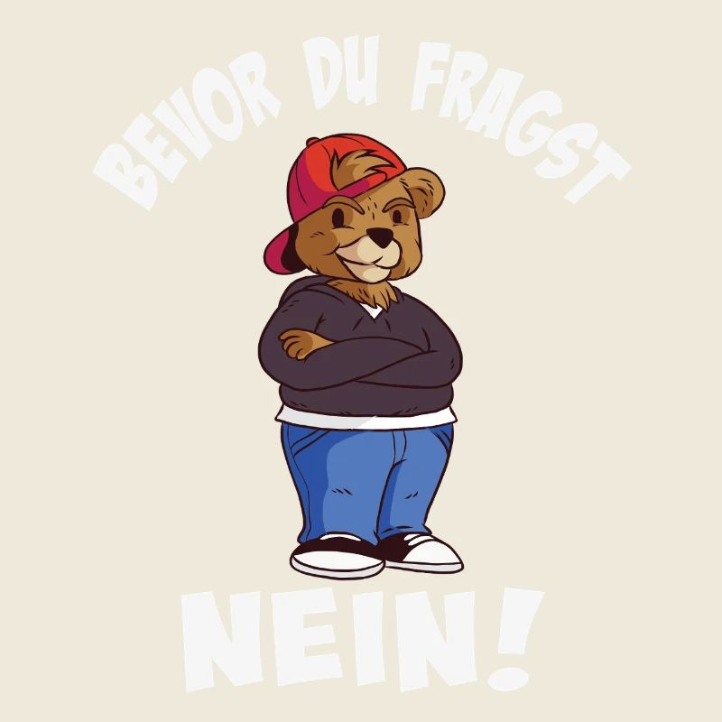 Cooler Bärenstyle mit Trendhut