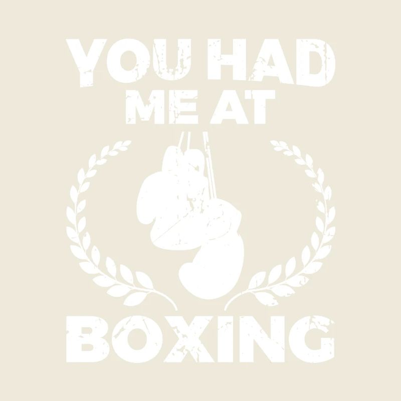 Boxing Humor Motivational Design