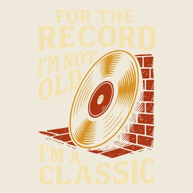 Für das Protokoll: Ich bin nicht alt, ich bin ein klassisches Vinyl