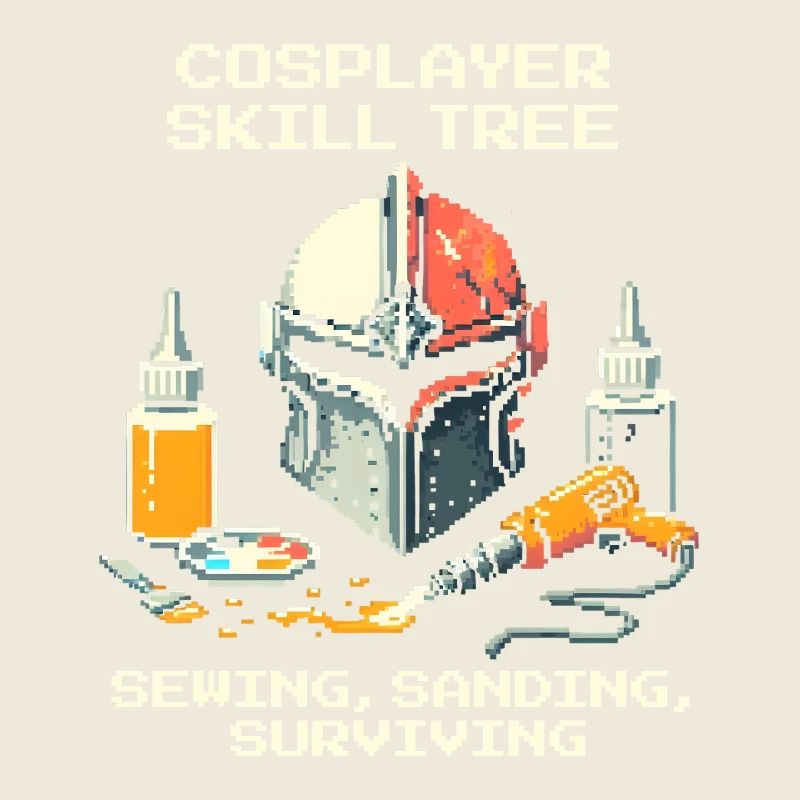 Skilltree : Couture, ponçage, survie | Cosplay