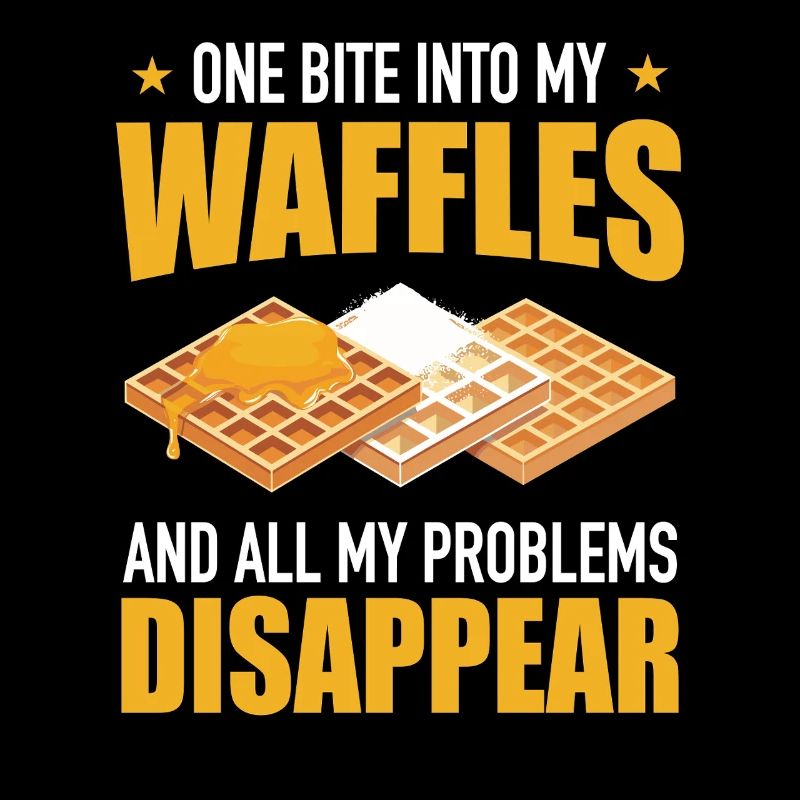 Waffeln Pancakes Frühstück Bäckerei Kostüm
