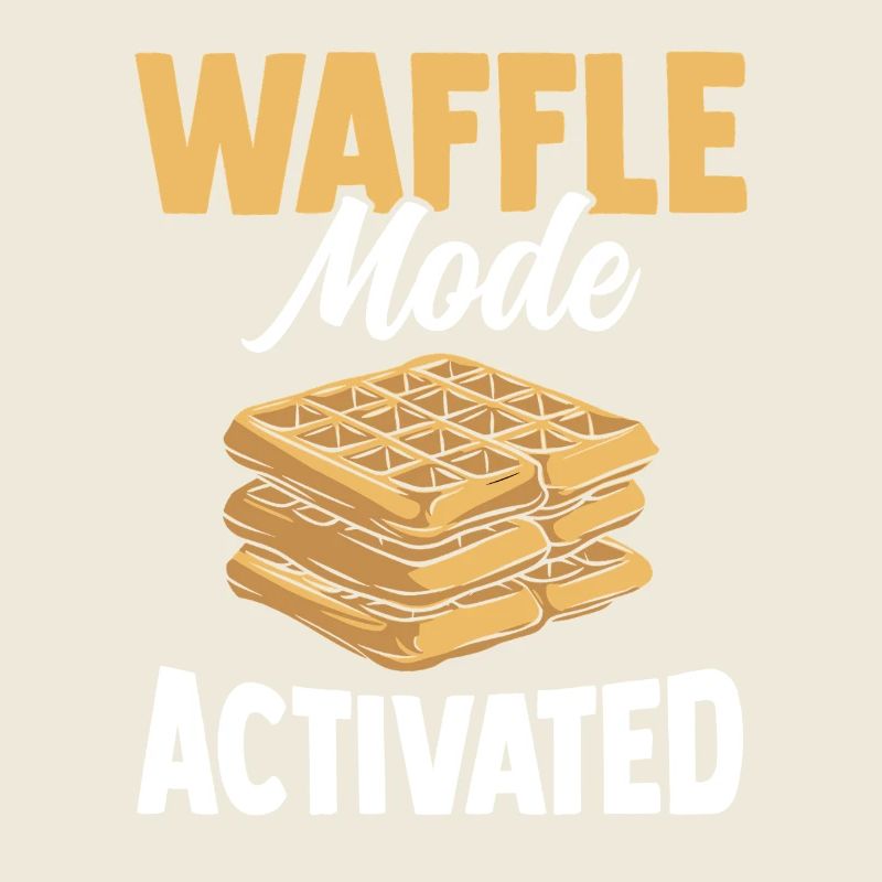 Waffle Mode Activated Pastry Breakfast