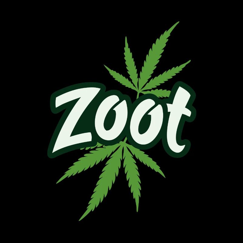 Zoot Cannabis Leaf 420 Stoner Grafik