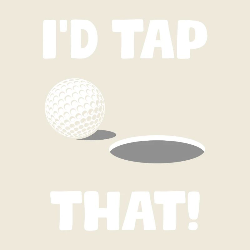 Je tapoterais ça ! Golfeur Golf Golf