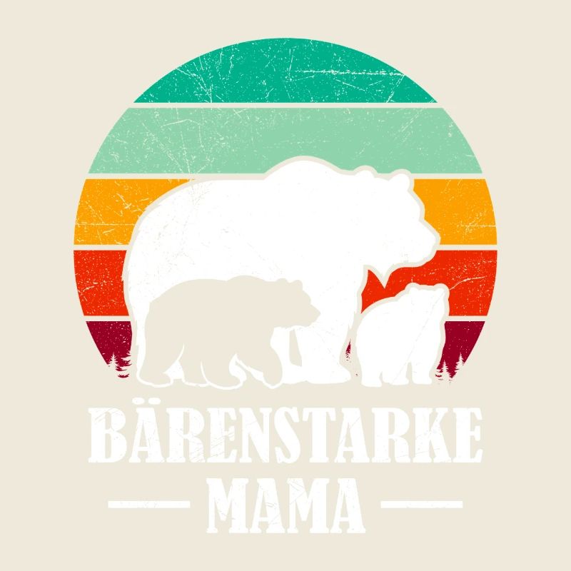 Werdende Mutter BÄREN STARKE MAMA Lustiges