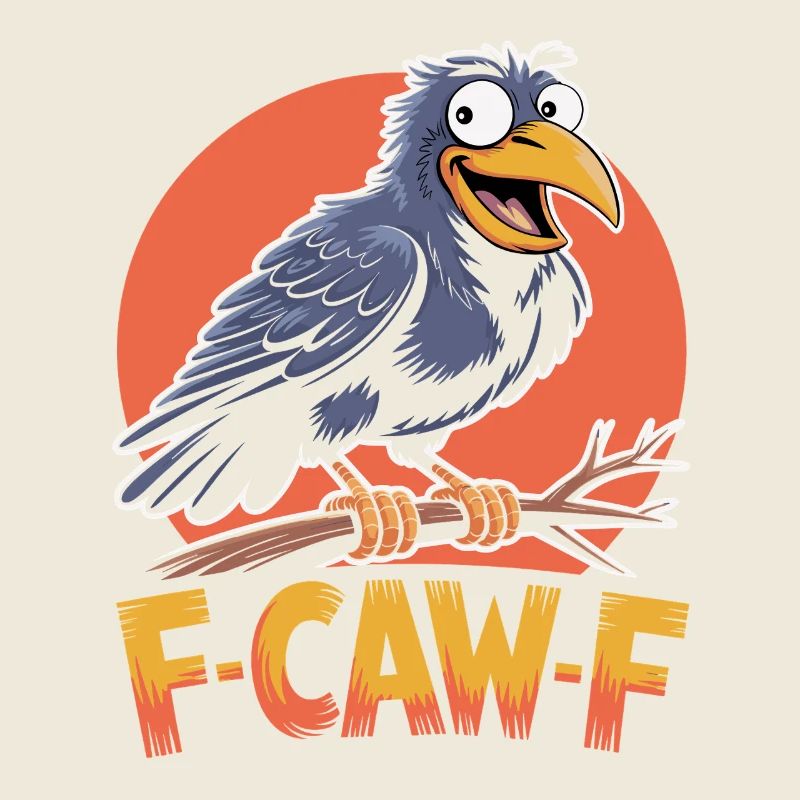 F-Caw-F Meme Krähe