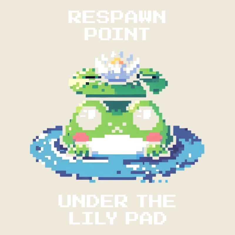 Respawn Point: Under the Water Lily | Frog, Pond