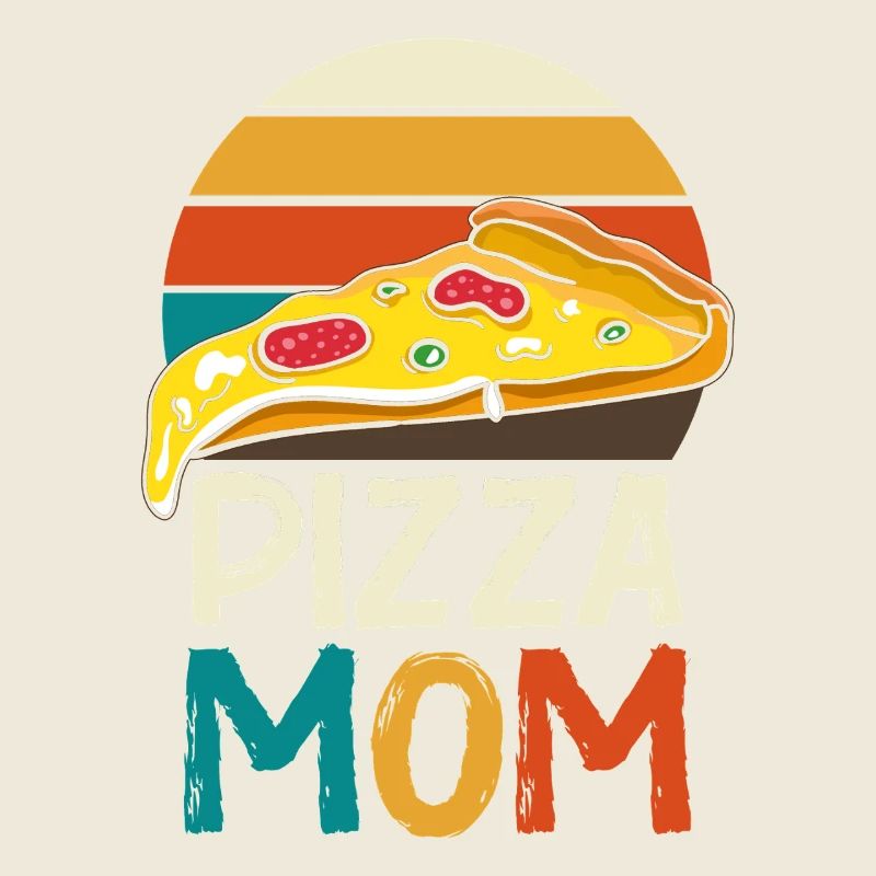 Pizza Mom Slice Retro
