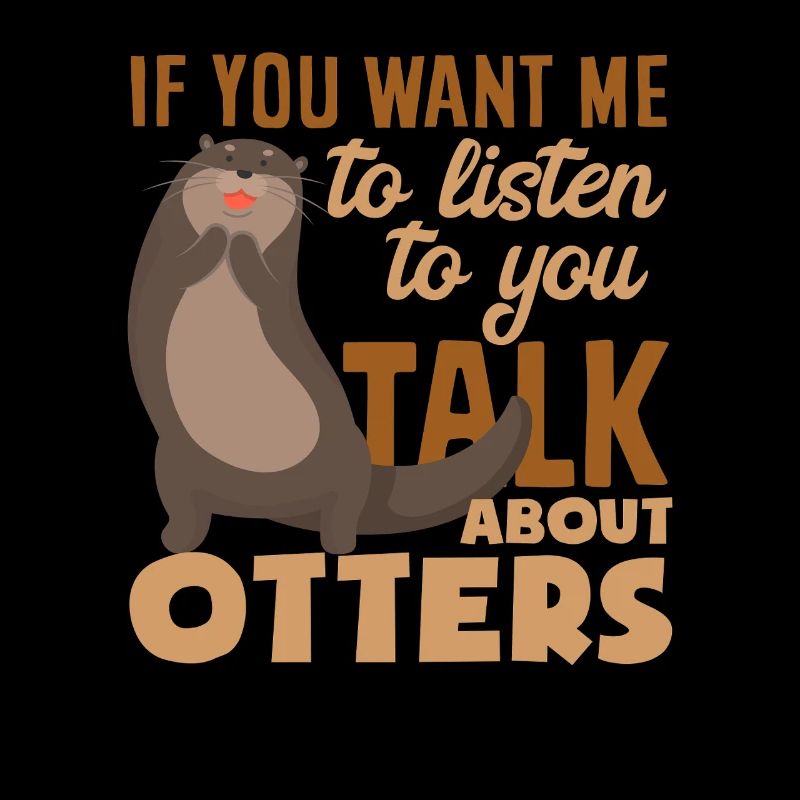Seeotter Gespräch Über Otter