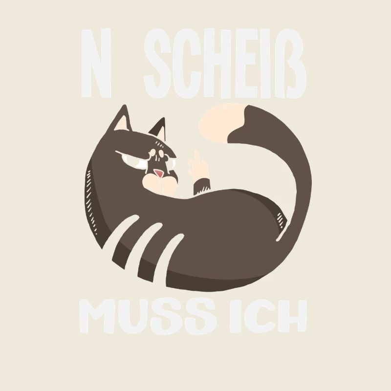 N Scheiß muss ich – Mittelfinger