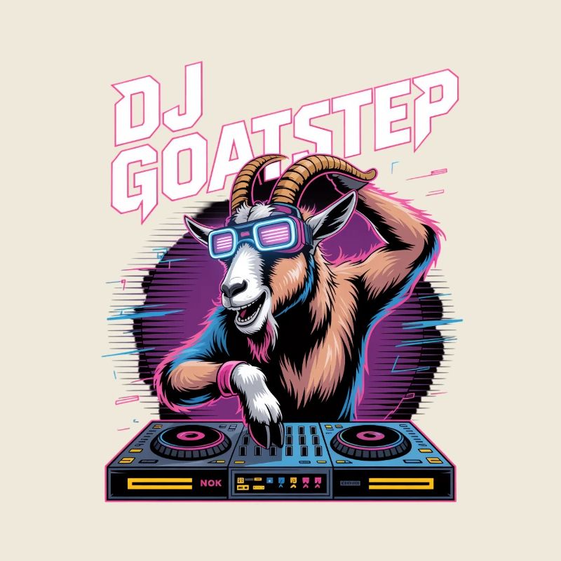 DJ GOATSTEP Rave Electro Goat DJ Party