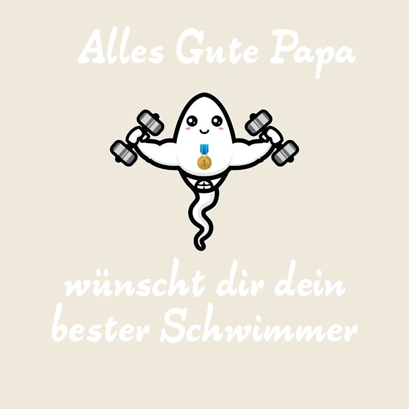 Alles Gute Papa wünscht dir dein bester Schwimmer