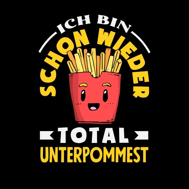 Totally underpommest encore une fois – blague sur les frites