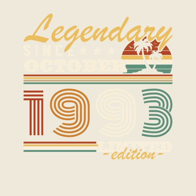 Legendary since October 1993 Vintage Retro