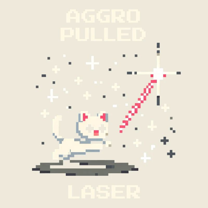 Aggro Drawn: Laser | Cat play instinct