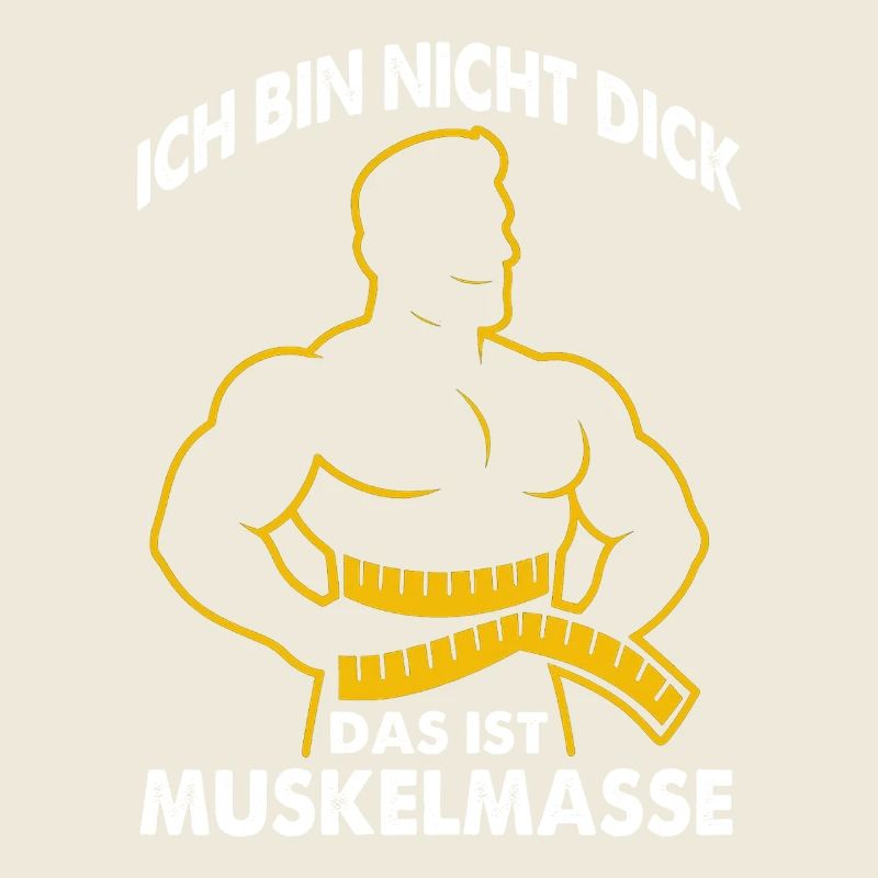 Muscles instead of mass saying