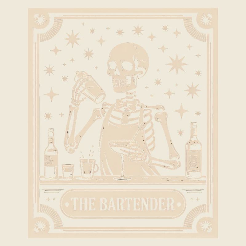 Bartender Barman The Bartender Tarot Cocktail