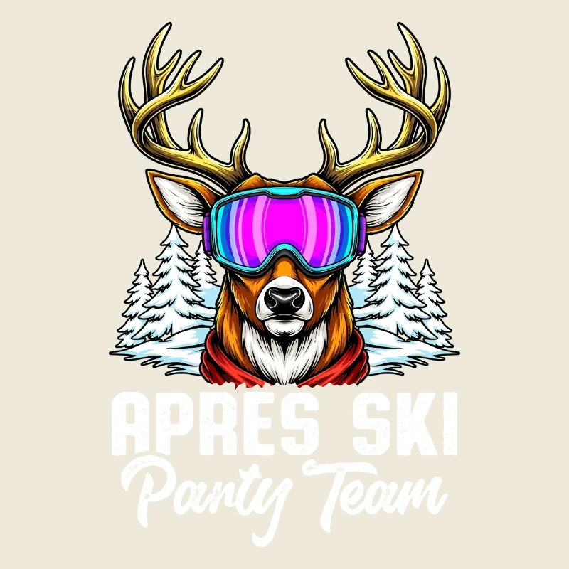 Équipe de la fête d’après-ski