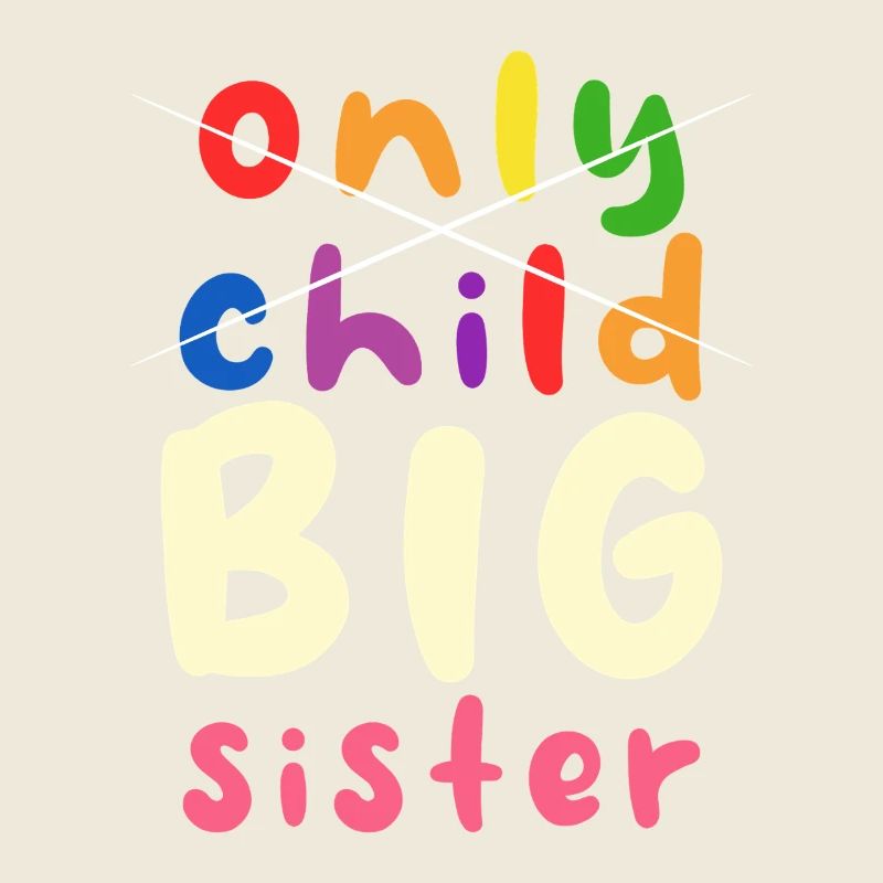 Große Schwester Stolz Design