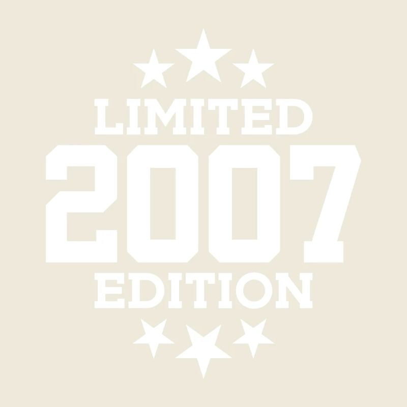 ÉDITION LIMITÉE 2007 19E ANNIVERSAIRE