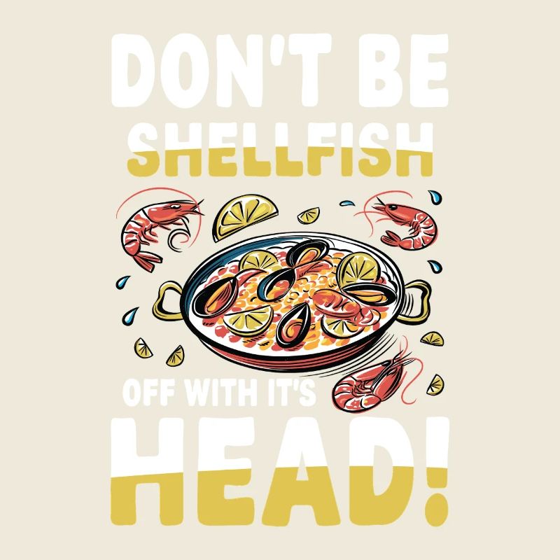 Don't Be Shellfish: Humorvolle Meeresfrüchte