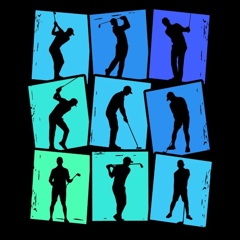 Golf Golfeurs Golfeurs Enfants Hommes Garçons