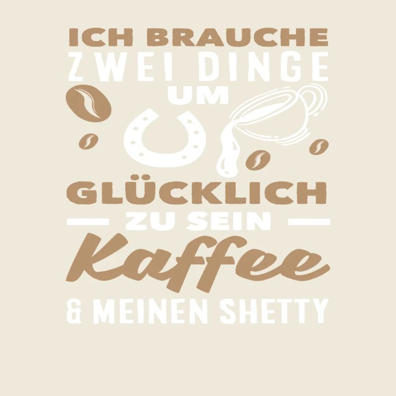Pferdemädchen Reiten Ponyfans Reiter Shetty Kaffee