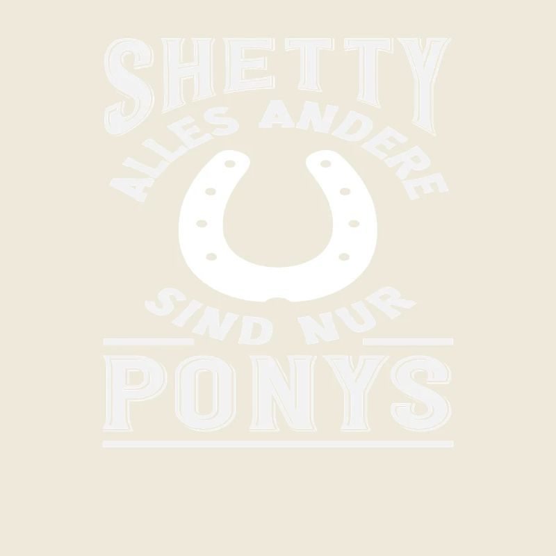 Shetty Pony Pferdemädchen Reiten Ponyfans Reiter