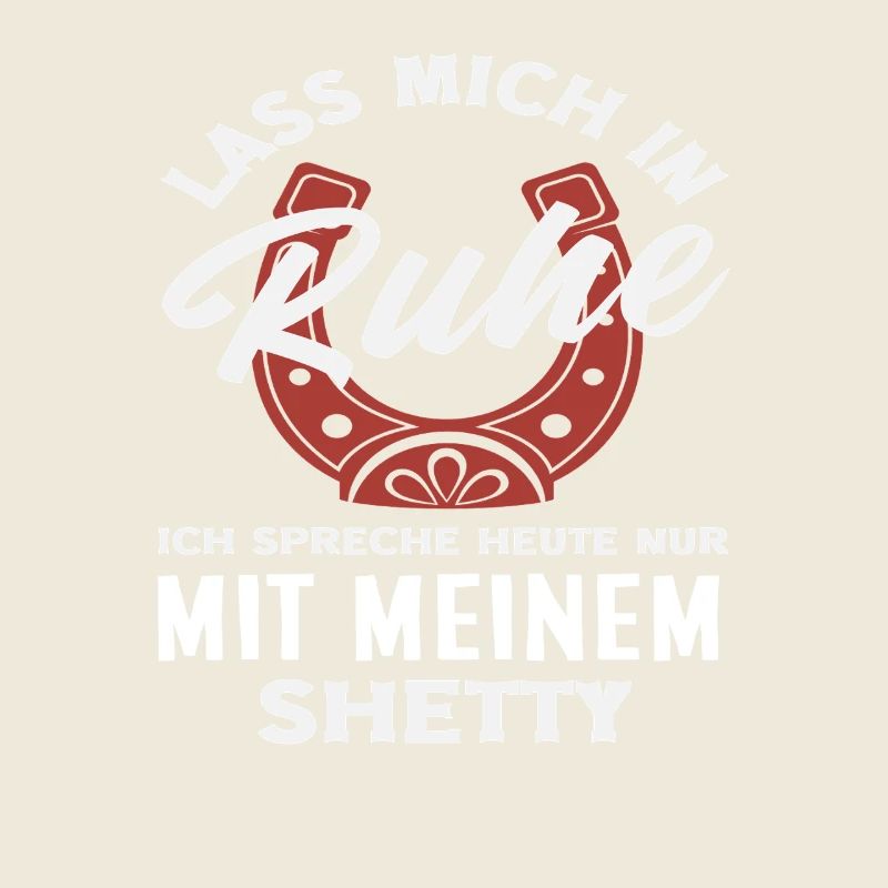 Shetty Lass In Ruhe Pferdemädchen Reiten Ponyfans