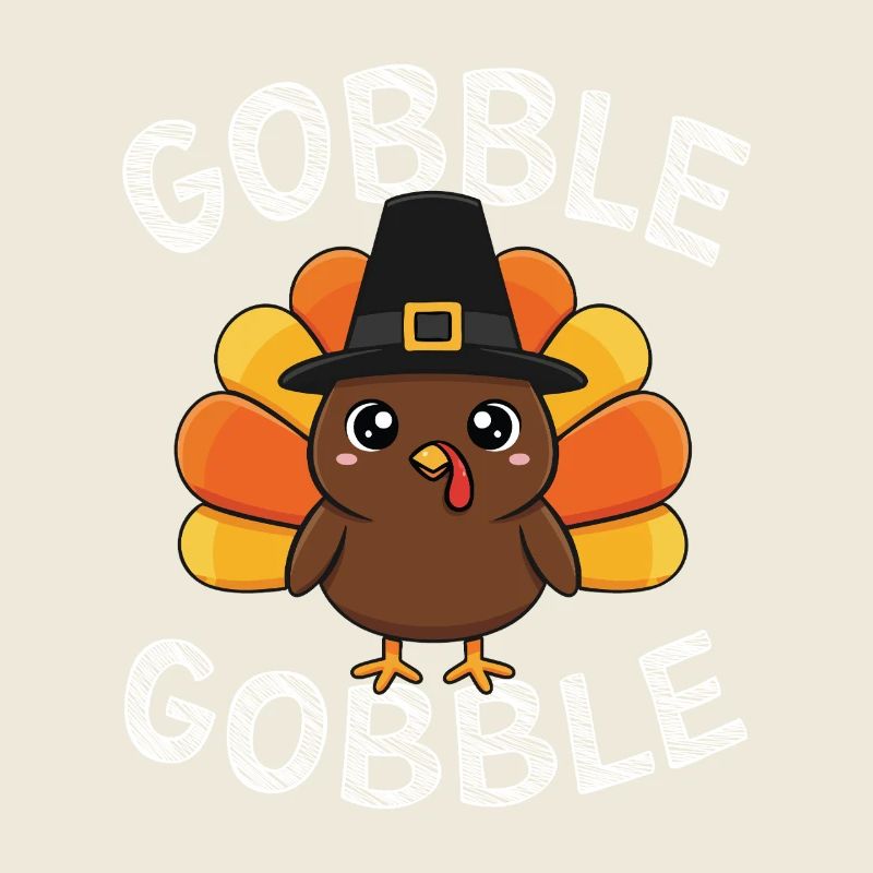 Gobble Gobble Herbstspaß Thanksgiving Spirit