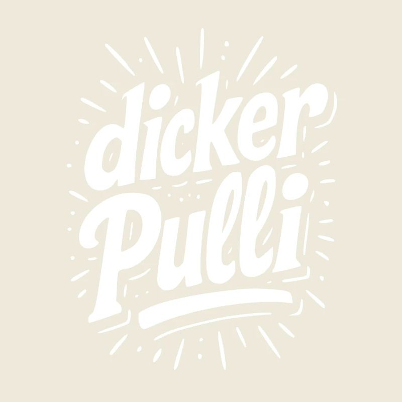 Dicker Pulli Neon Typo