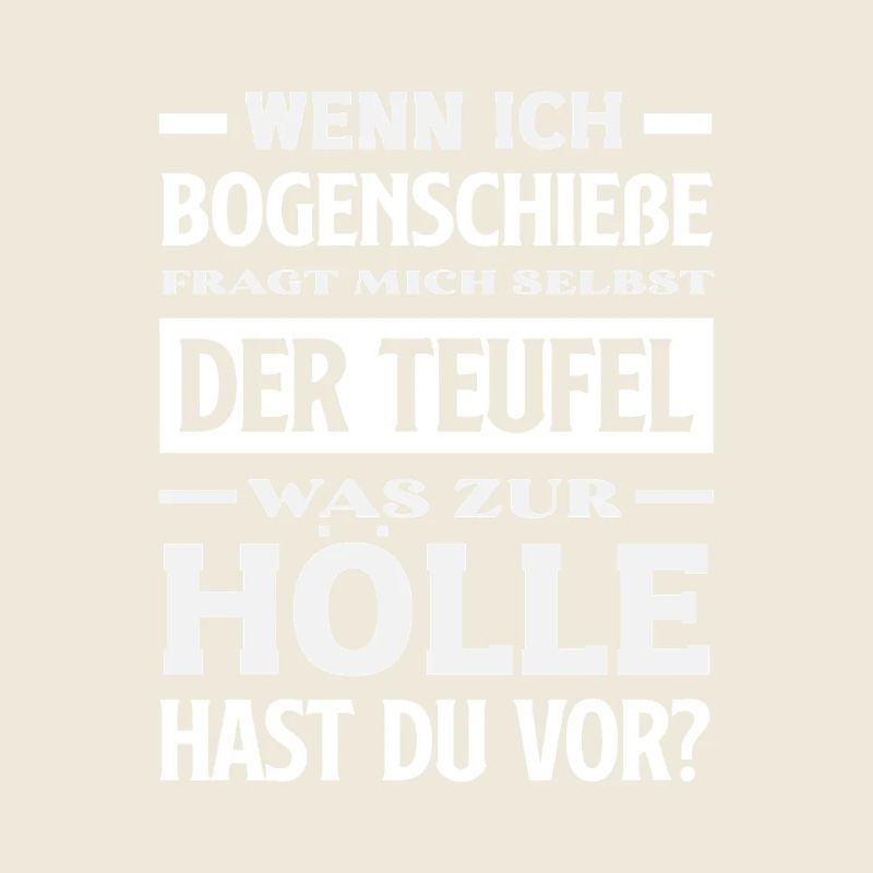 Ich gehe Bogenschießen