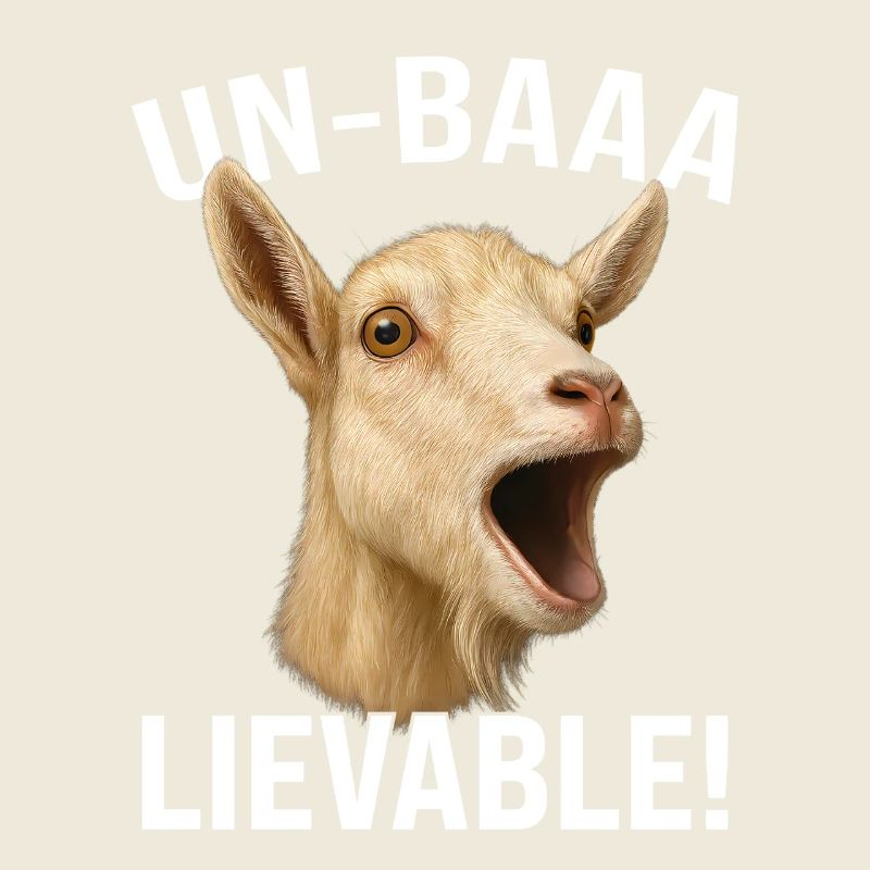 Chèvre Élevage Chèvre Éleveur de chèvres Un-Baaa-Lievable