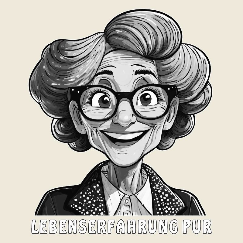 FEMME ÂGÉE EXPÉRIENCE DE VIE PURE