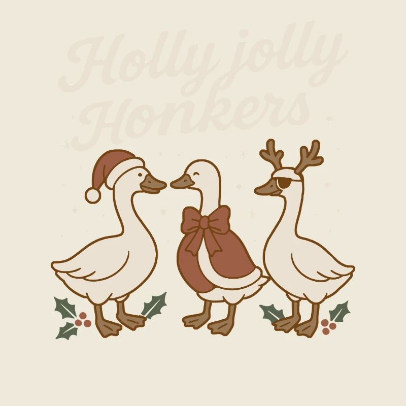 Weihnachtsgans Holly Jolly Honkers