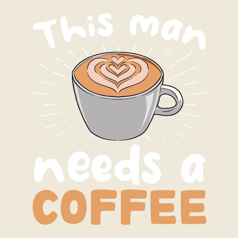 Dieser Mann braucht Kaffee