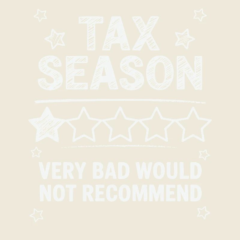 Saison des impôts - Conception de la note 1 étoile