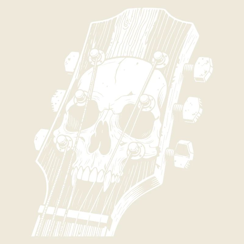 Tête de guitare Skull Head