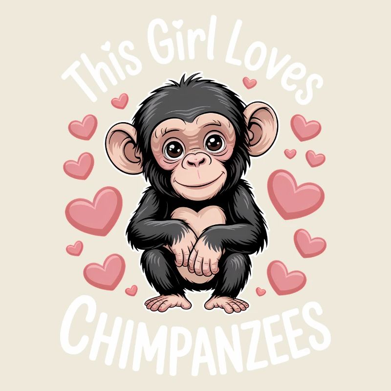 Chimpanzé disant singe drôle chimpanzé cadeau