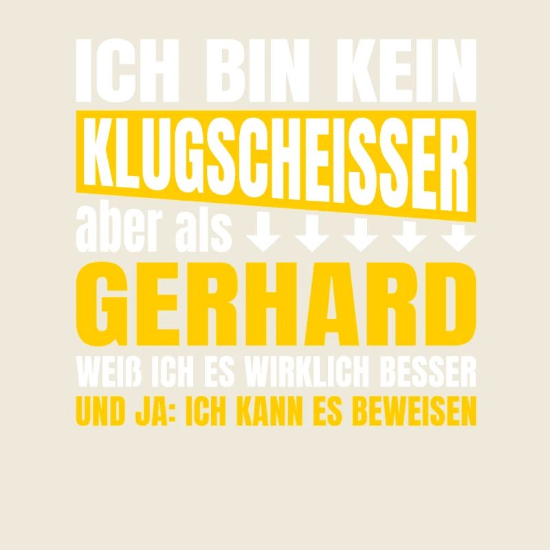 I'm not a smartass Gerhard