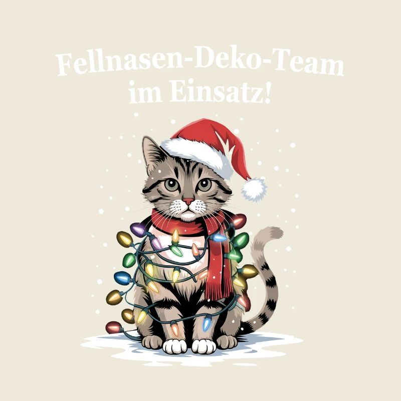 Fellnasen-Deko-Team im Einsatz!