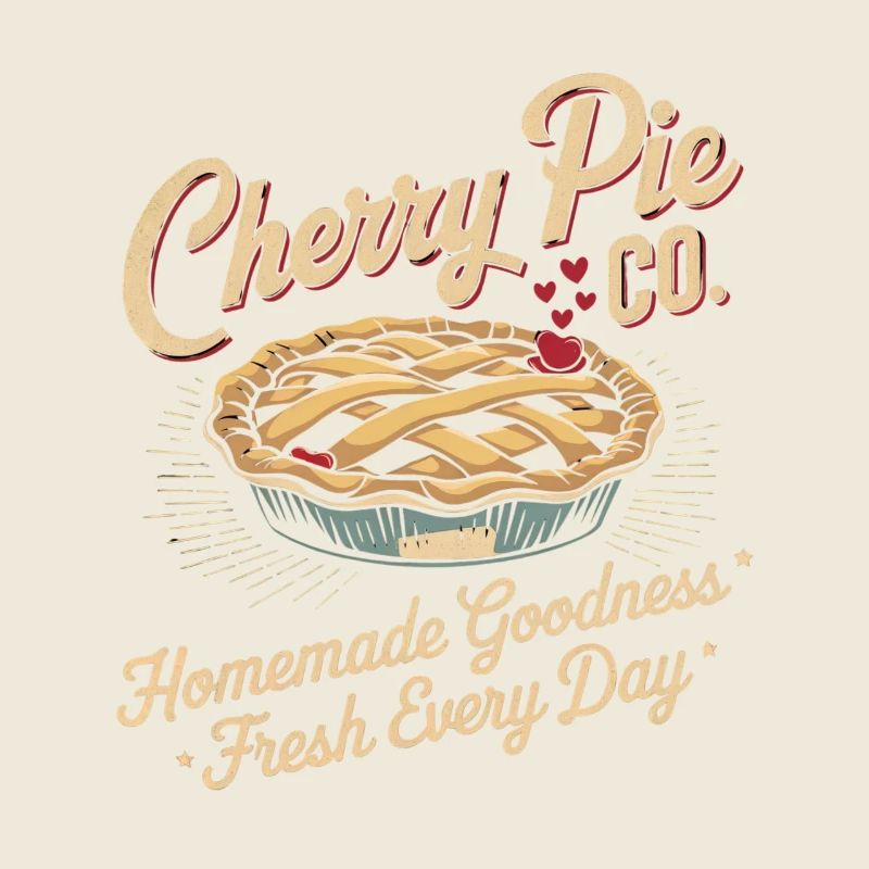 Vintage Bäckerei Werbung