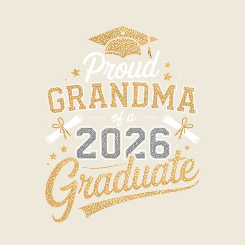 Fière grand-mère diplômée 2026