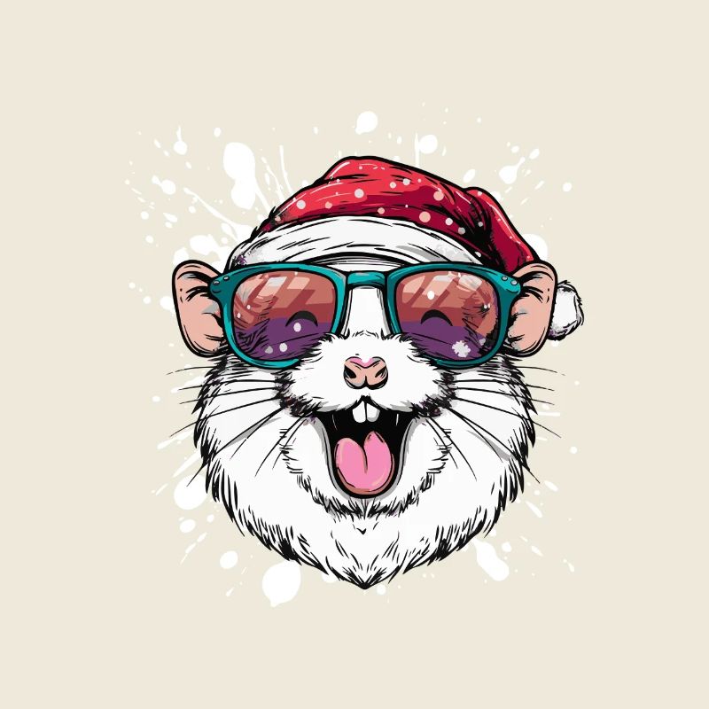 Hamster Christmas Funny