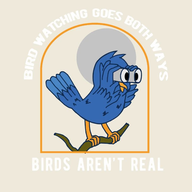 Serene Birdwatching Nature Lover Design