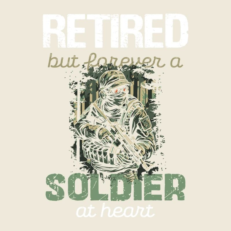 Retired soldier at heart
