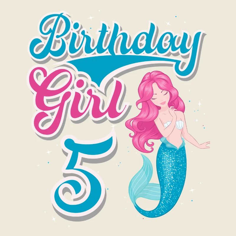5th Birthday Mermaid