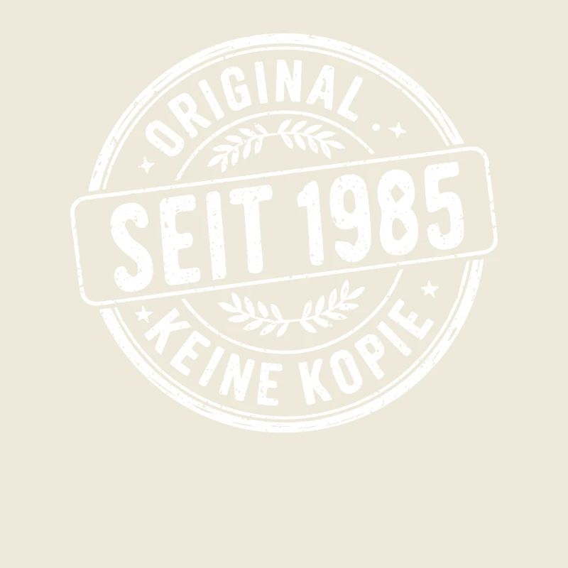 Seit 1985 Original Stempellook